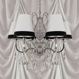 Chandelier hanging ideal lux domus